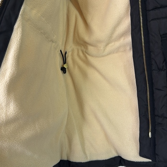 Crew Cuts Long Black Puffer Coat Girls Size M with PrimaLoft - Picture 5 of 10